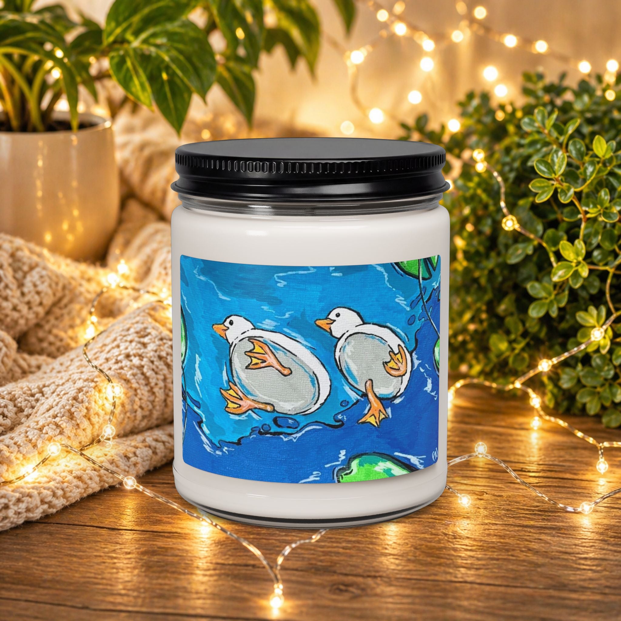 Playful Ducks -Soy Candle 9oz